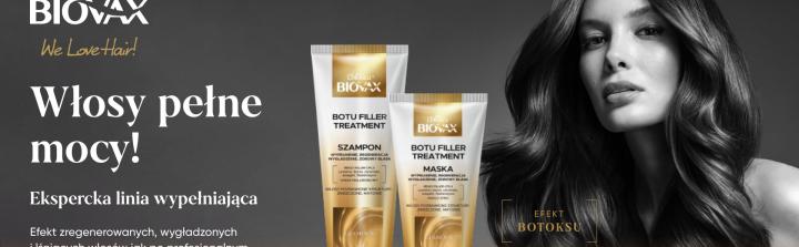 Włosy pełne mocy z efektem botoksu od marki BIOVAX